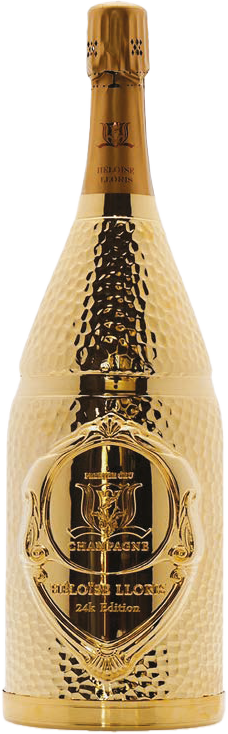 Heloise Lloris 24k Gold Champagne Rehaboam 450cl - Extra Dry